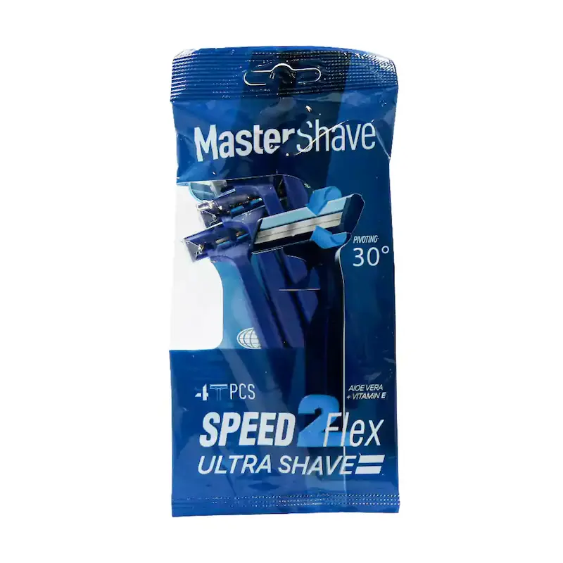 خودتراش مستر شیو مدل Speed 2 Flex بسته 4 عددی