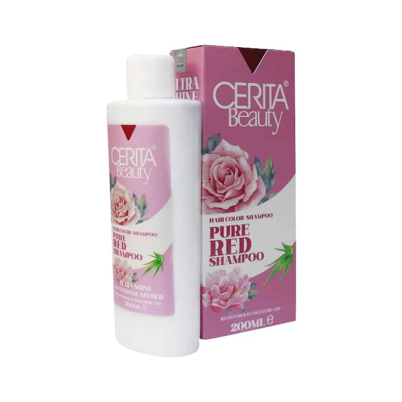 شامپو رنگساژ سریتا مدل Pure Red