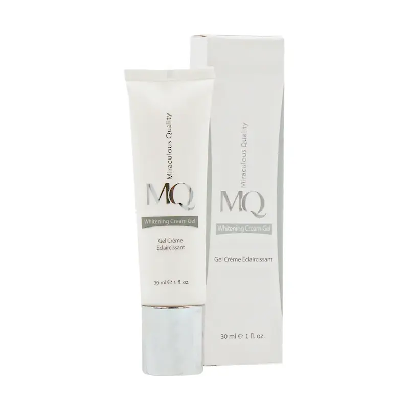 کرم ژل روشن کننده و ضد تیرگی پوست ام کیو