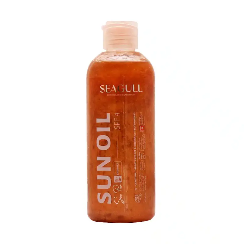 روغن برنزه کننده اکلیلی و ویتامینه سی گل