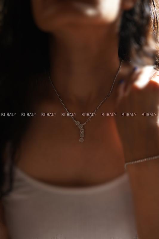 گردنبند طرح جواهر