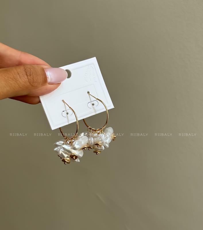 گوشواره حلقه ای باروک