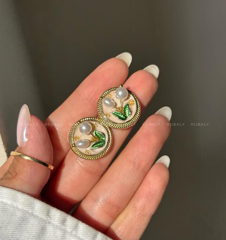 گوشواره میناکاری کد۰۶