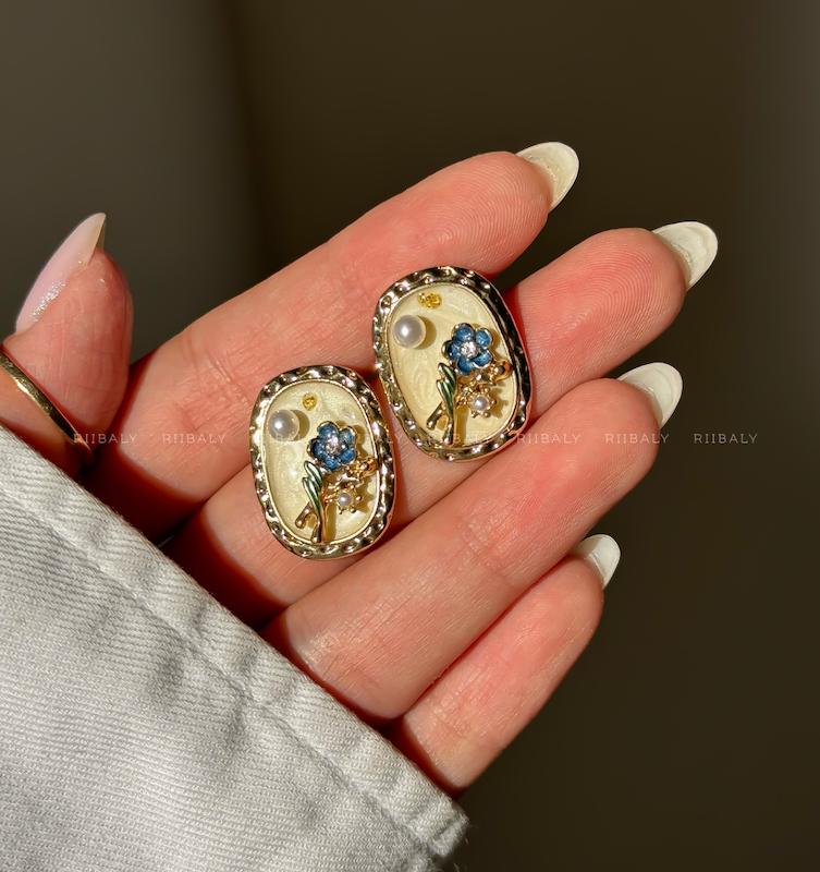 گوشواره میناکاری کد۰۱۰