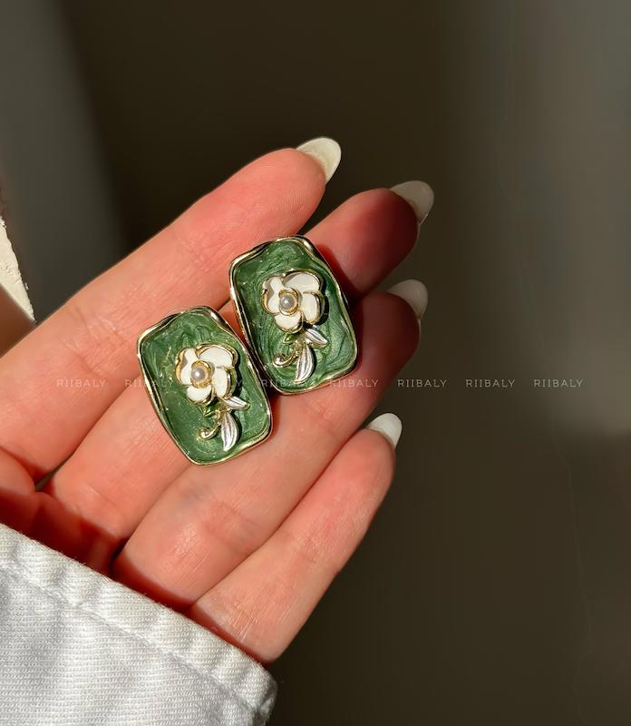 گوشواره میناکاری کد۰۱۱