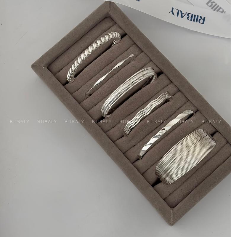 بنگل مینیمال آبکاری نقره