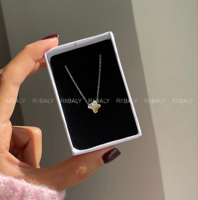 گردنبند نگین پروانه 