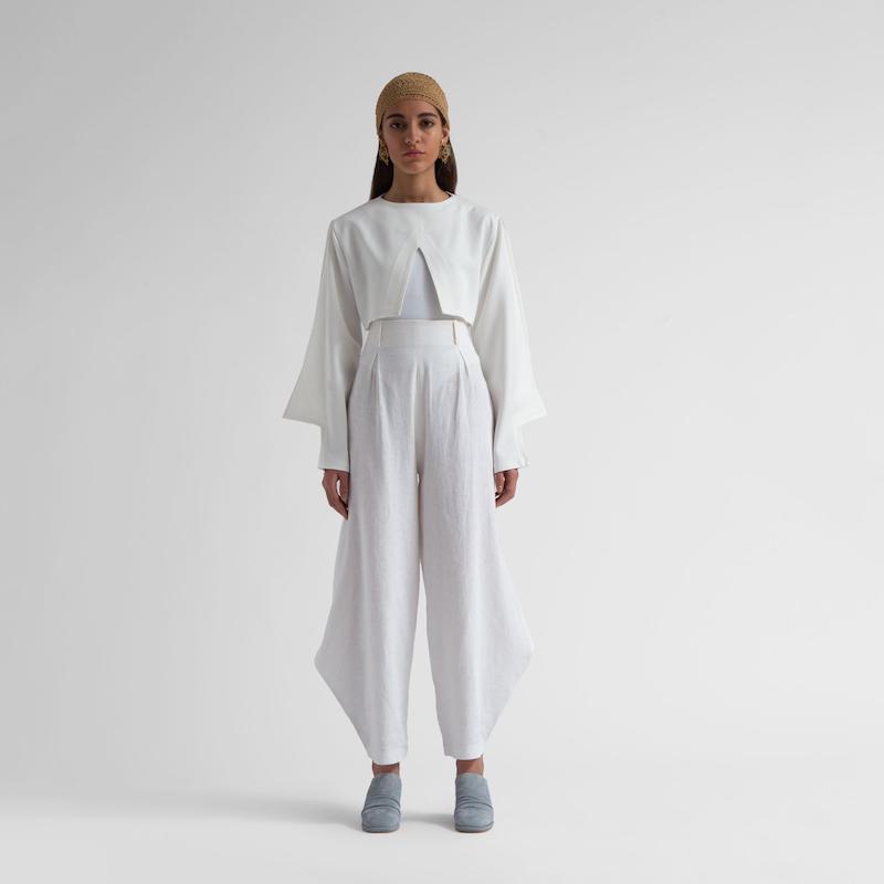 شلوار ذوزنقه