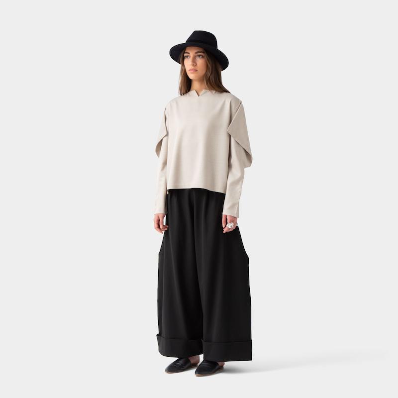 بلوز آستین مستطیل