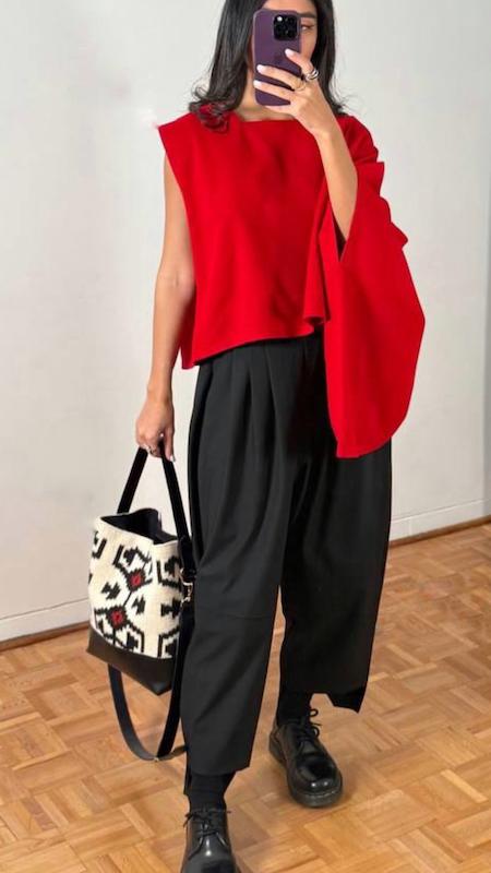 بلوز کج مستطیلی