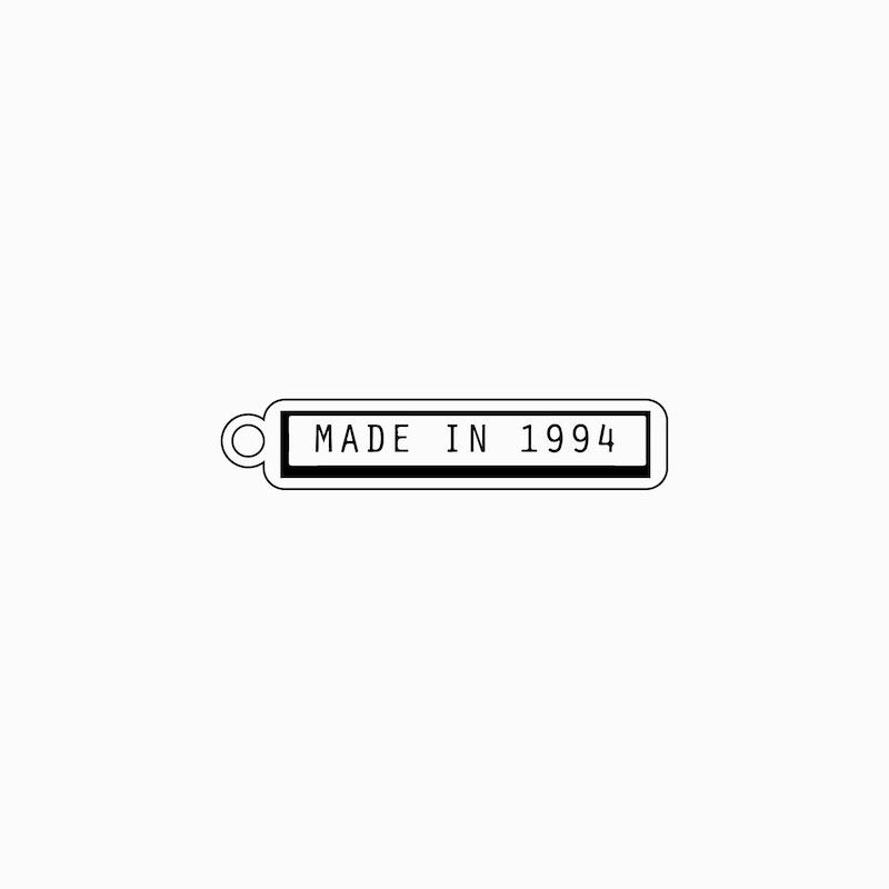 جاکلیدی متن و نوشته Made In 1994