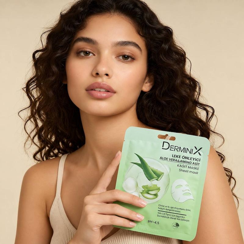 Derminix Aloe Vera Amino Acid Sheet Mask