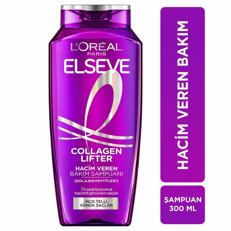 شامپو Elseve Collagen Lifter حجم دهنده 300 میل