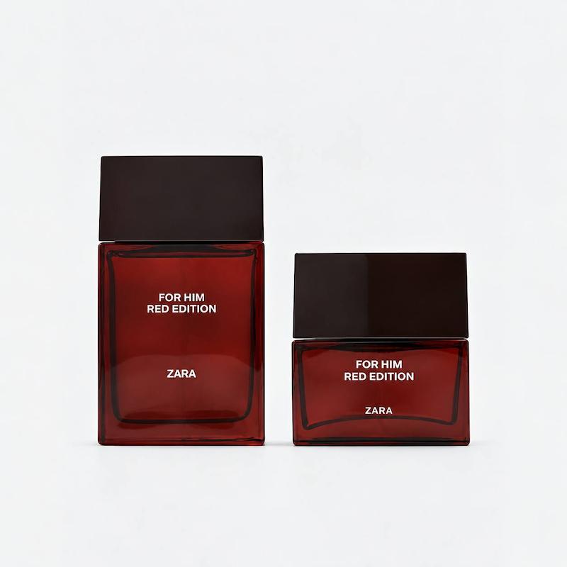 ست عطر مردانه زارا For Him Red Edition با دو حجم 100 و 50 میلی‌لیتر