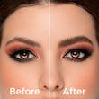 نمونه رنگ قهوه‌ای مداد ابرو سیگما Medium Brow روی زمینه سفید