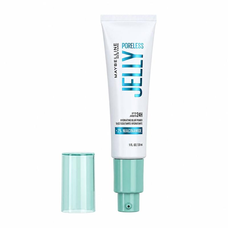 پرایمر ژلی میبلین Poreless Jelly آبرسان با نیاسینامید ۲ درصد و حجم ۳۰ میلی‌لیتر