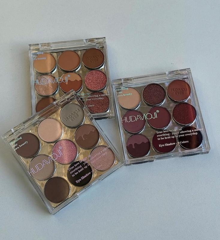 پلت سایه ۹ رنگ Huda Moji 💖🌸
