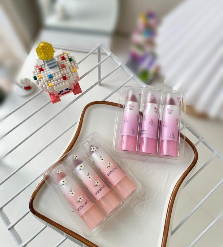 پک رژلب خیس ۳ عددی Kevin & Coco 🌸💄