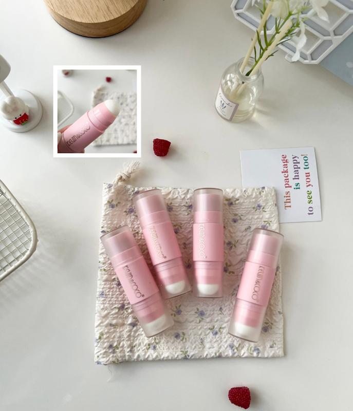 رژگونه استیکی براش دار ( پیگمنت بالا ) Kevin & coco 💖🍓