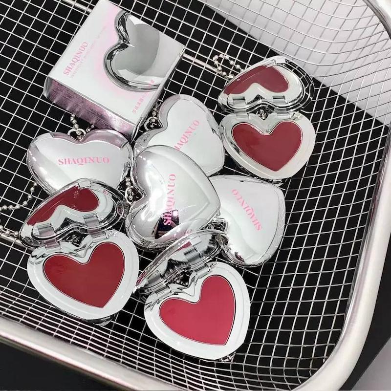 رژلب قلبی آویز دار Shaqinue 🐰🤍