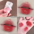 لیپ گلاس براش دار پوکه صورتی Gege Bear 🎀🪞
