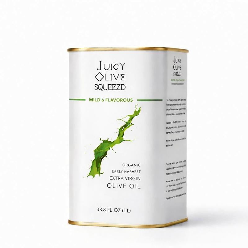 🟢روغن زیتون فرابکر‌ یک لیتری لاین سبز -Fruity & Full-Bodied