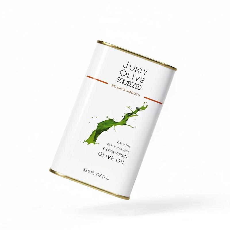 🟠روغن زیتون  فرابکر یک لیتری لاین نارنجی - Relish & Smooth
