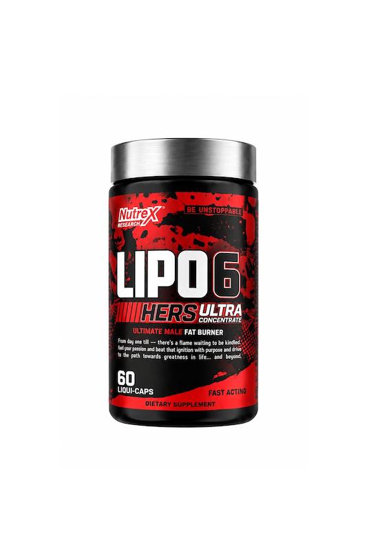 چربی‌سوز لیپو ۶ بلک اولترا کنسانتره ناتروکس ۶۰ عددی (Nutrex Lipo-6 Black Ultra Concentrate