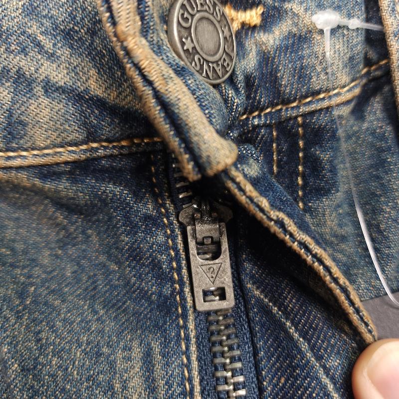 شلوار جین مردانه نیم بگ وارداتی اورجینال GUESS 