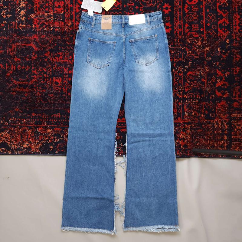 شلوار جین مردانه بوت کات سایز ۳۳ boohooman 🇬🇧