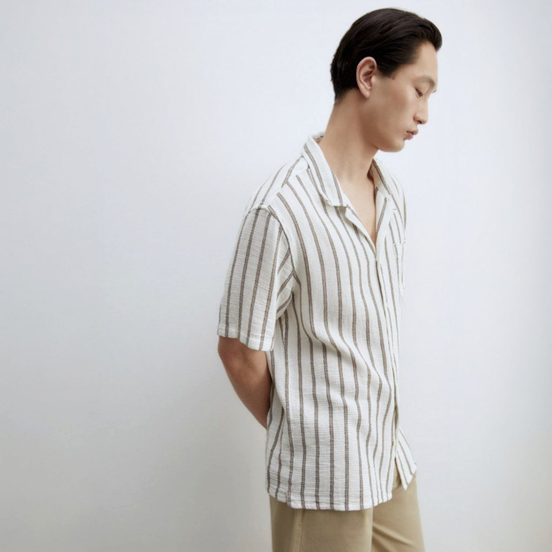 پیراهن مردانه حصیری sfera 🇪🇸 کد ۵۲