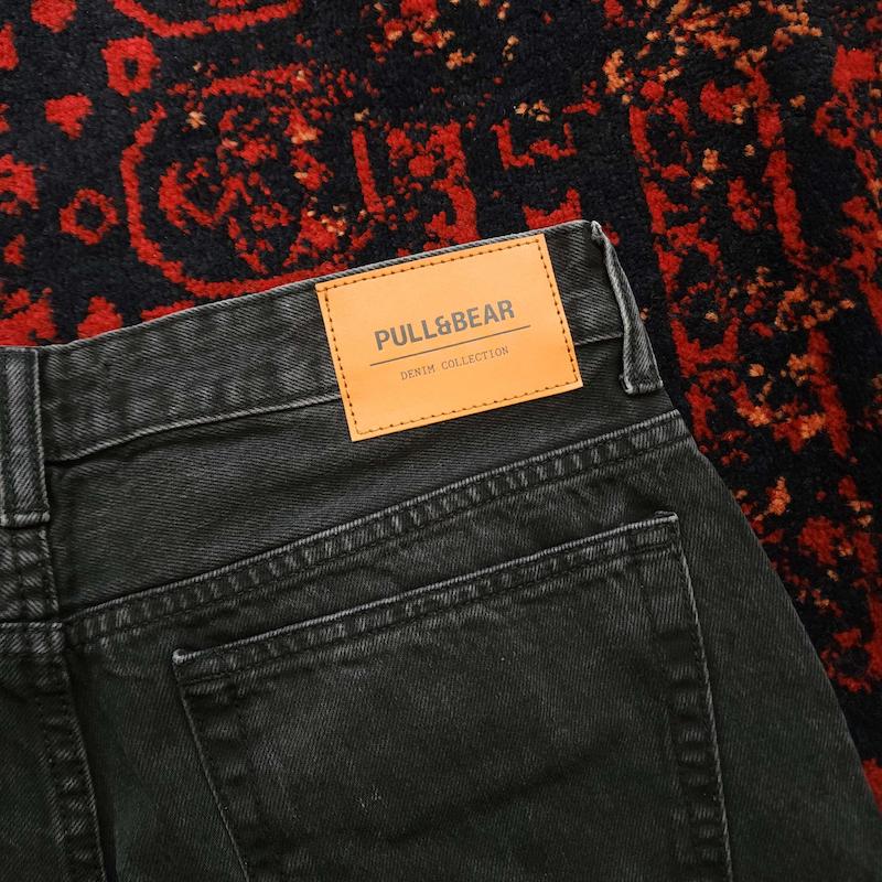 شلوار جین مردانه مام فیت pull & bear 🇪🇸 کد ۶۳