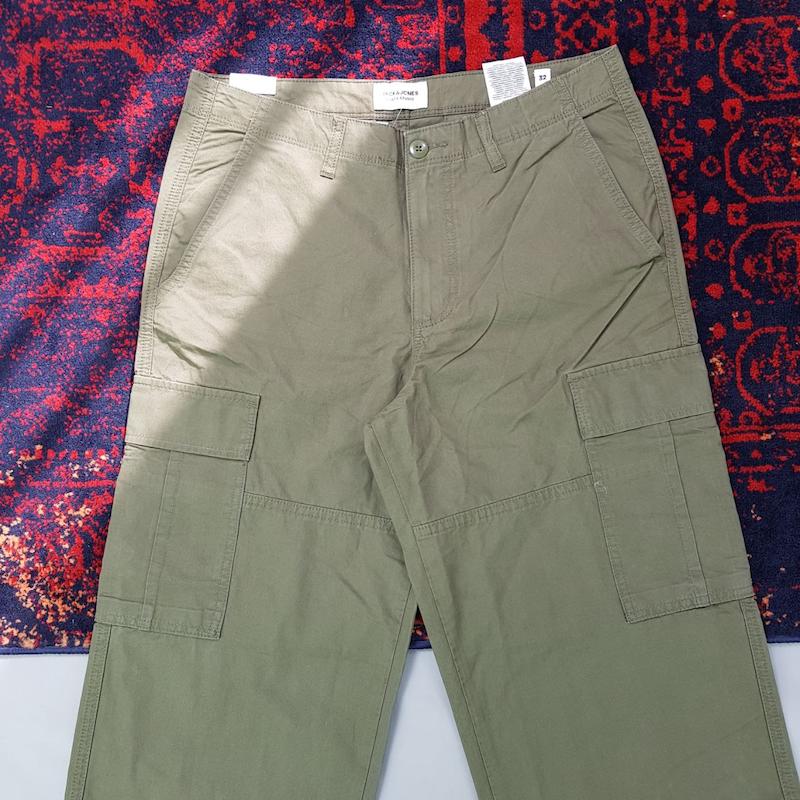شلوار کتان ۶ جیب مردانه jack & jones 🇩🇰 کد ۸۰