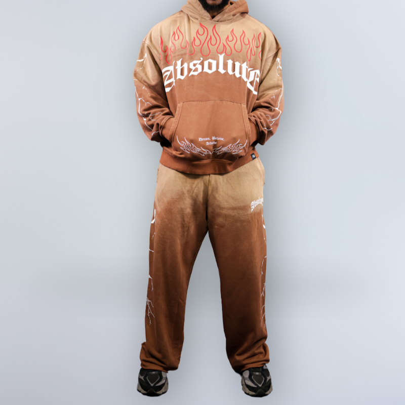  ست هودی و جاگر طرح absolute از AR clothing کد ۱۱۳