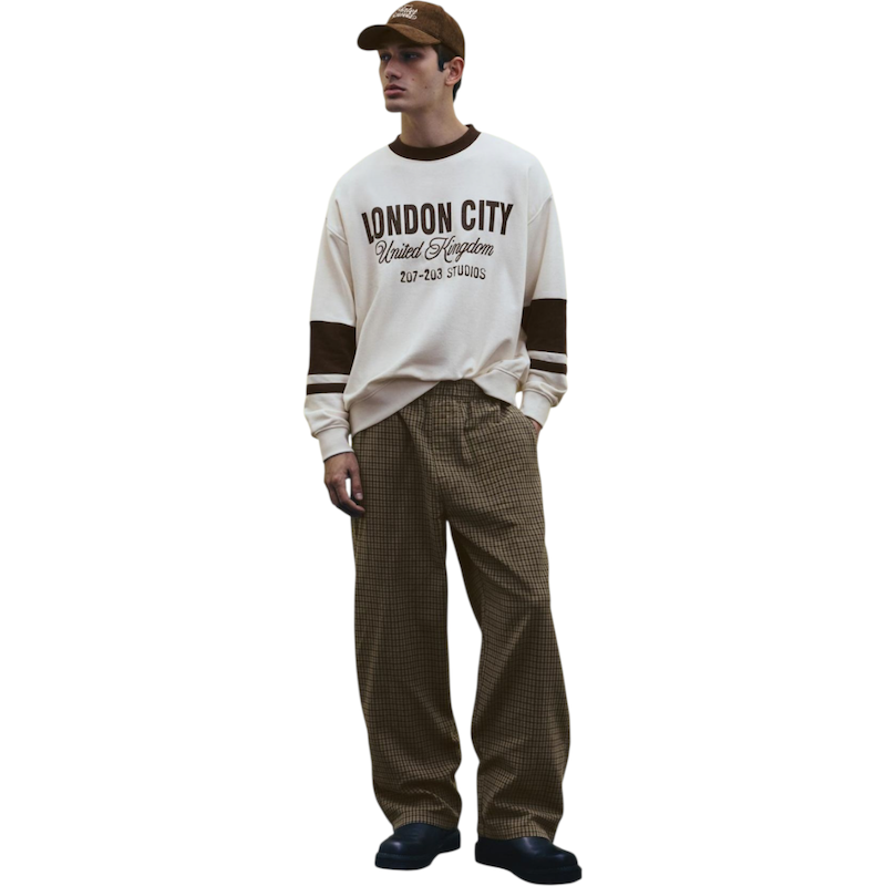 دورس اولد اسکول پاییزه از pull & bear  کد ۱۳۵