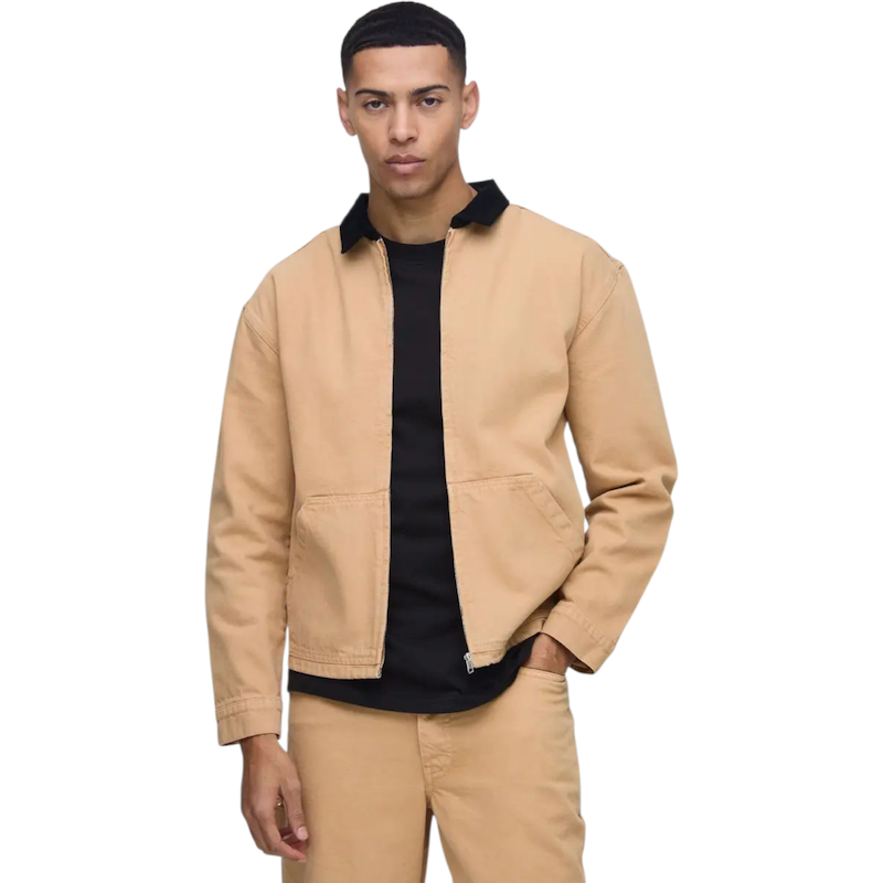 جکت قواره باکسی سایز M از boohooman کد ۱۳۳