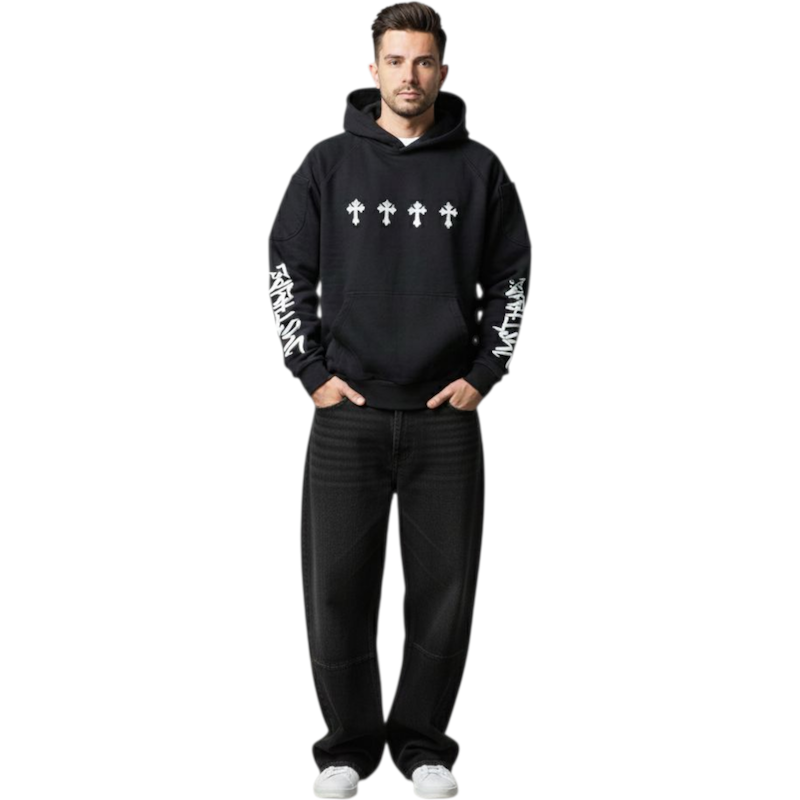 هودی سنگین اورسایز از hype کد ۱۳۰