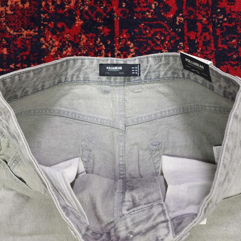 شلوار جین بگ استایل مردانه از pull & bear کد ۱۸۷