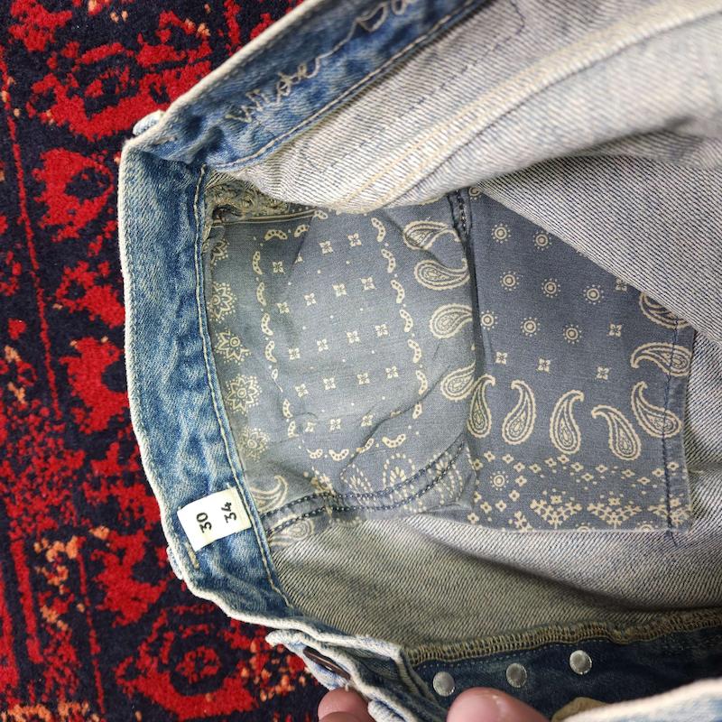 شلوار جین مردانه واید لگ از jack & jones کد ۲۰۶