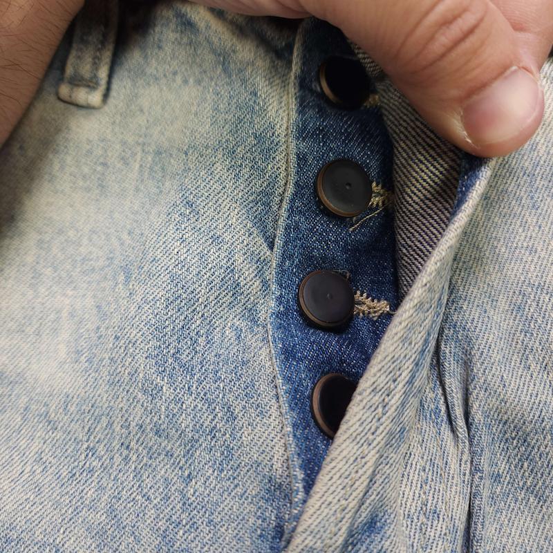 شلوار جین مردانه واید لگ از jack & jones کد ۲۰۶
