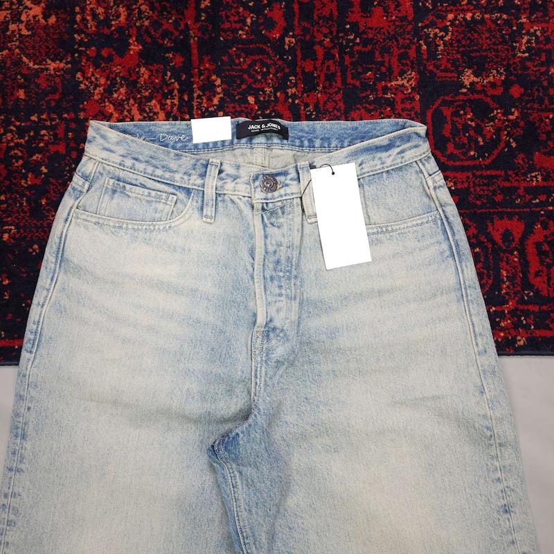 شلوار جین مردانه واید لگ از jack & jones کد ۲۰۶
