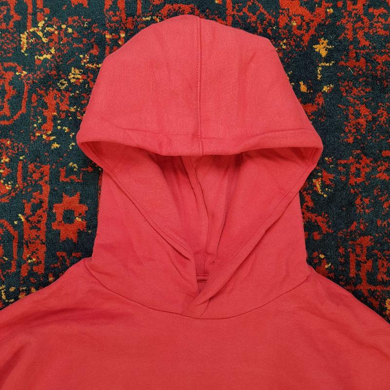 هودی قواره باکسی گرم بالا سرخابی از standard cloth کد ۲۱۷ سایز L