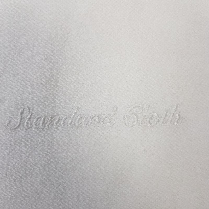 هودی سفید قواره باکسی دورس پنج نخ از standard cloth کد ۲۲۶
