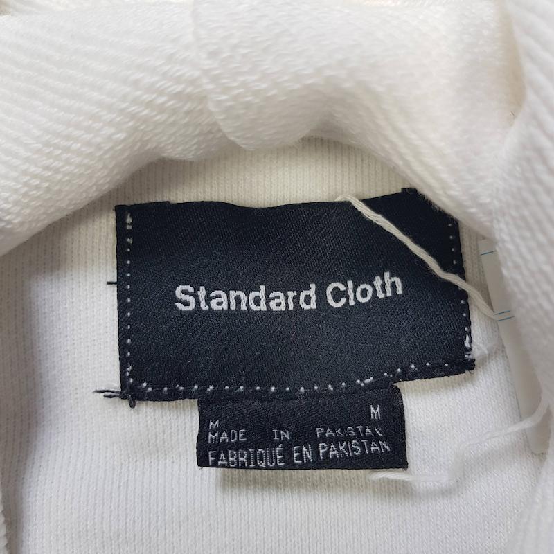 هودی سفید قواره باکسی دورس پنج نخ از standard cloth کد ۲۲۶