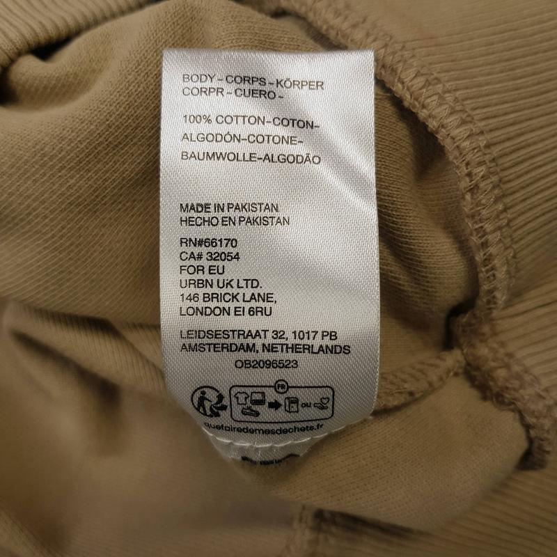 هودی قواره باکسی دورس پنج نخ از standard cloth کد ۲۲۸