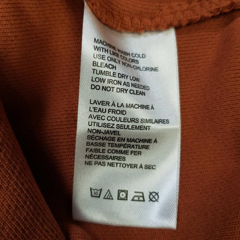 هودی قواره باکسی دورس پنج نخ از standard cloth کد ۲۲۵
