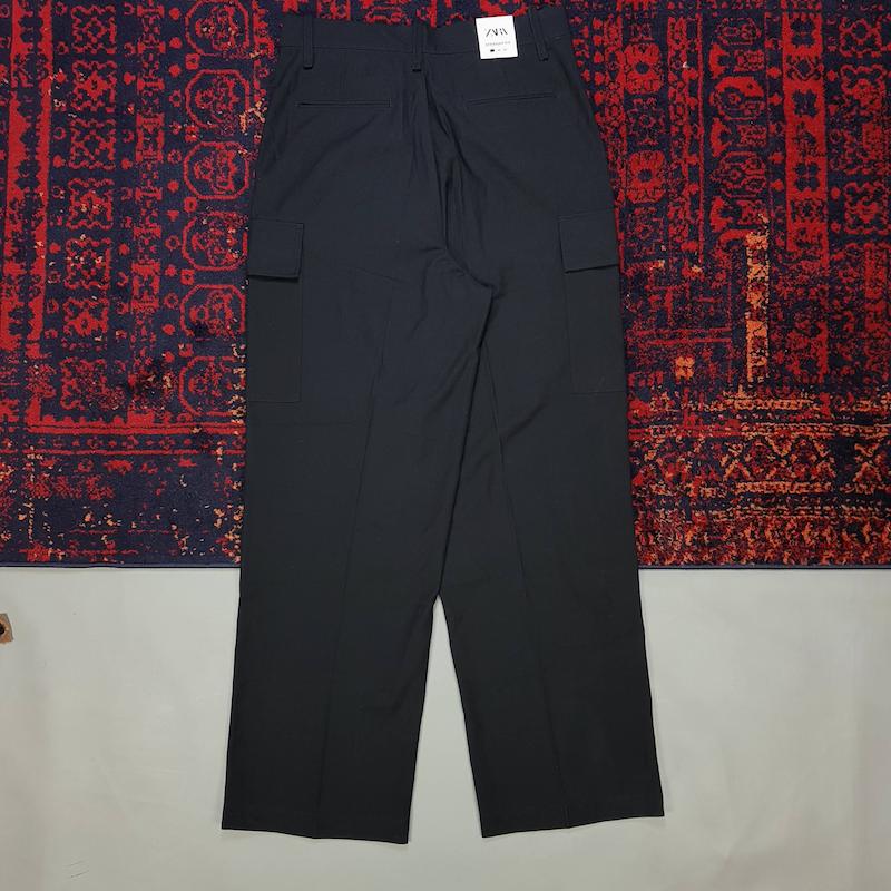 شلوار پارچه‌ای شش جیب بگ استایل از zara کد ۲۴۸