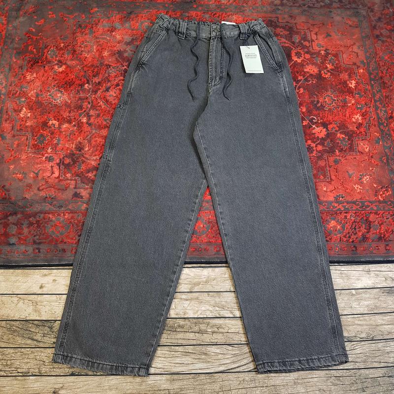 شلوار جین مردانه بگ استایل ۵ جیب pull & bear کد ۳۰۰
