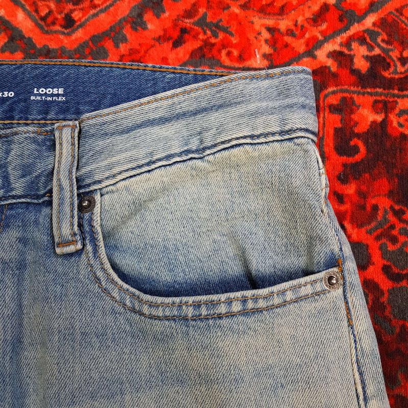 شلوار جین مردانه نیم بگ old navy کد ۳۱۴