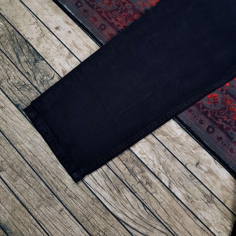 شلوار جین مردانه بگ استایل مشکی pull & bear کد ۳۱۷ سایز ۳۰